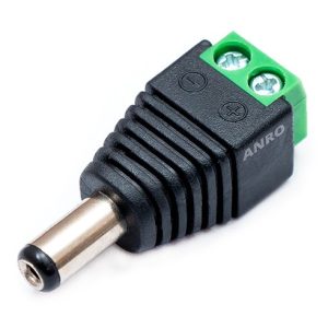 DC power connector (male) for camera