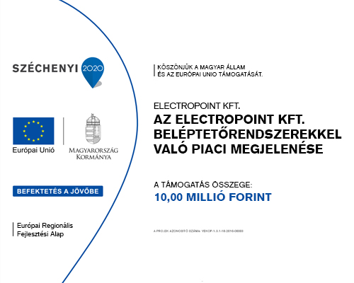 Beléptetőrendszerekkel való piaci megjelenés